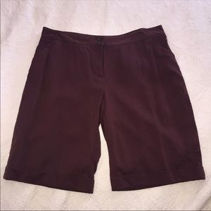 Alfani Burgundy Shorts